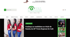 Desktop Screenshot of portalserralitrense.com.br